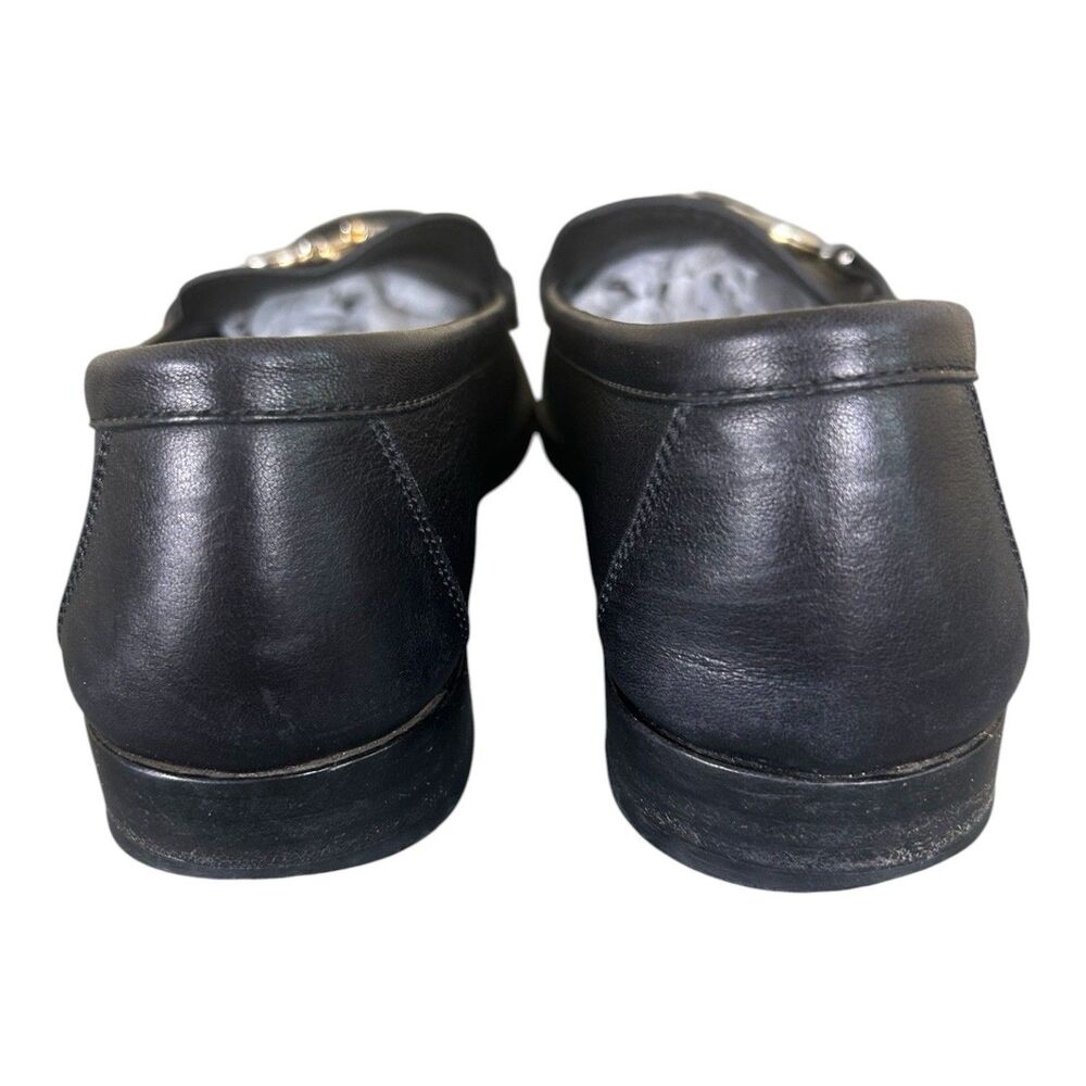 Salvatore Ferragamo Rolo Moccasin Loafers Reversible Gancini Buckle Size 7.5C - Picture 10 of 12